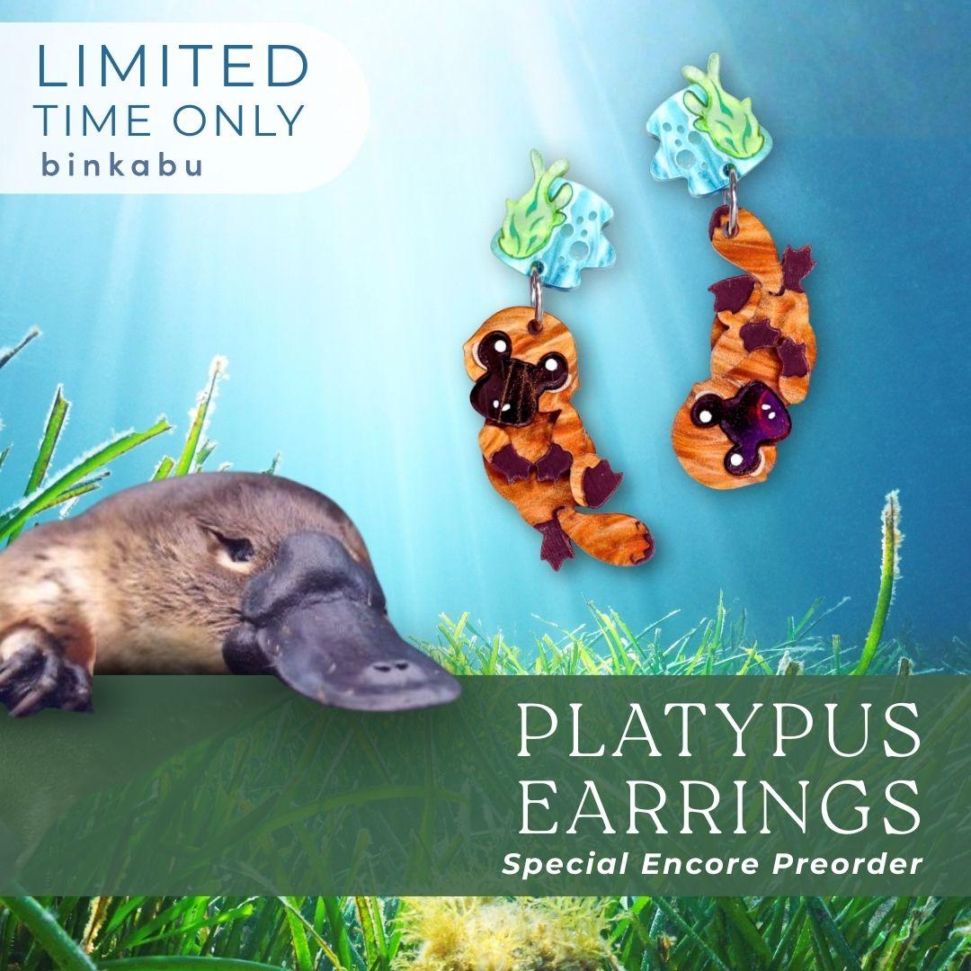 SPECIAL PREORDER - Platypus Dangles - Ships March-April 2026