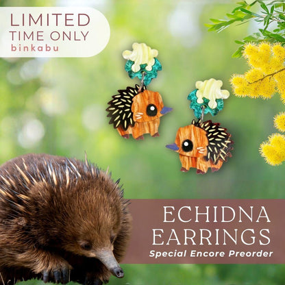 SPECIAL PREORDER - Short-Beaked Echidna Dangles - Ships March-April 2026