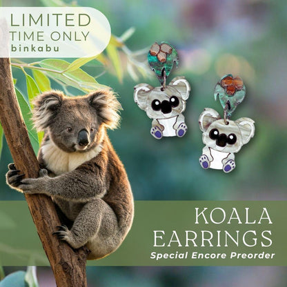 SPECIAL PREORDER - Koala Dangles - Ships March-April 2026
