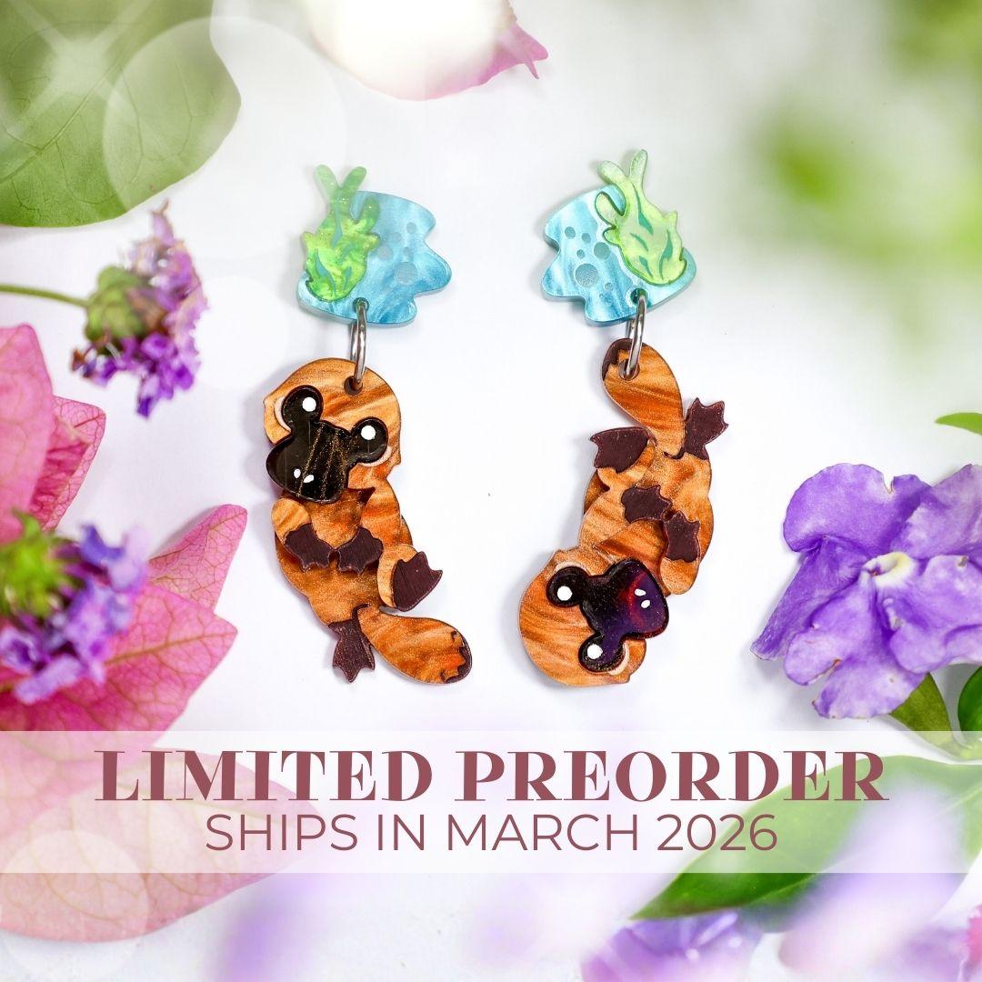 SPECIAL PREORDER - Platypus Dangles - Ships March-April 2026