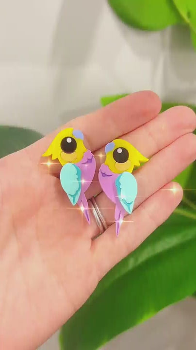December 4 - Candied Cockatiel Studs - 2025 Advent Calendar