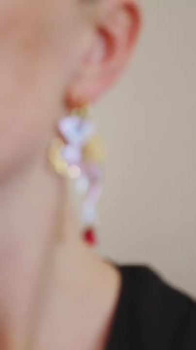 Cupid Dragon Earrings - 18k Gold-Plated - Signature Hybrid Edition