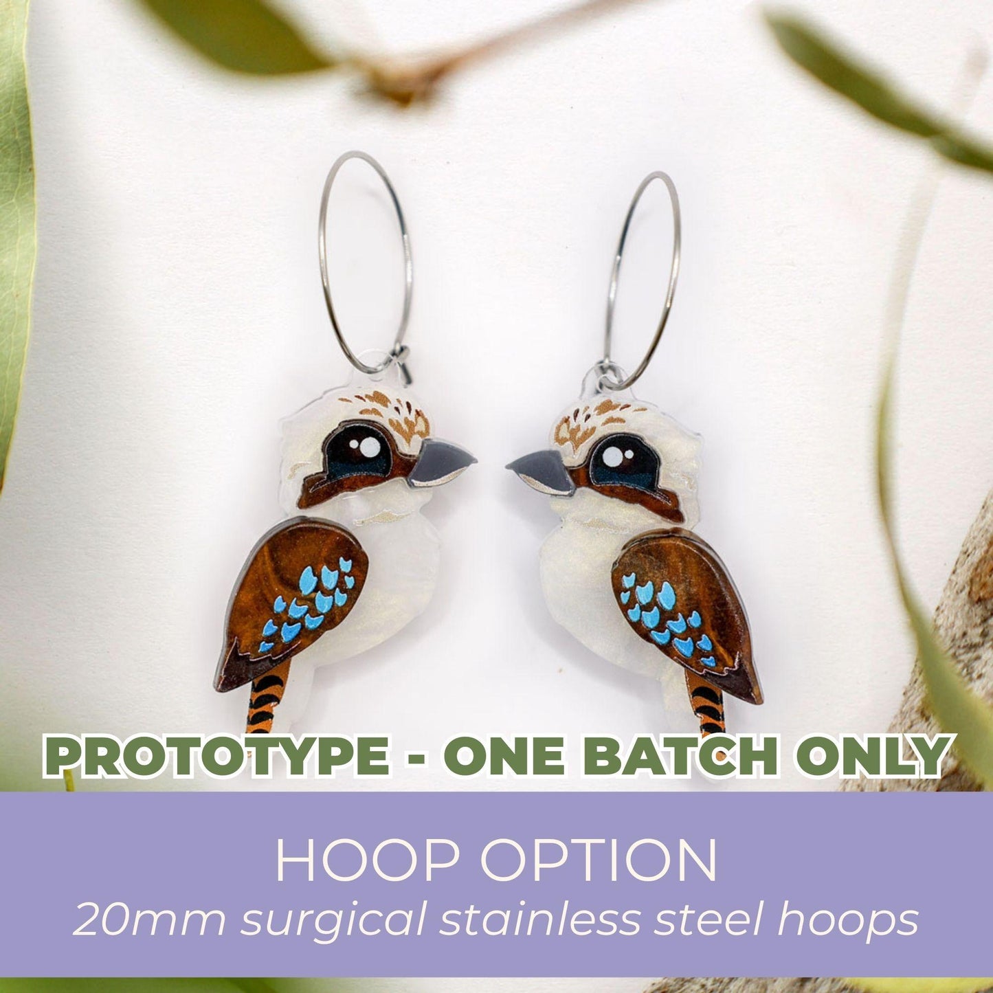 PROTOTYPE KOOKABURRA - Seconds Sale Earrings - Limited - EOFYS 2026