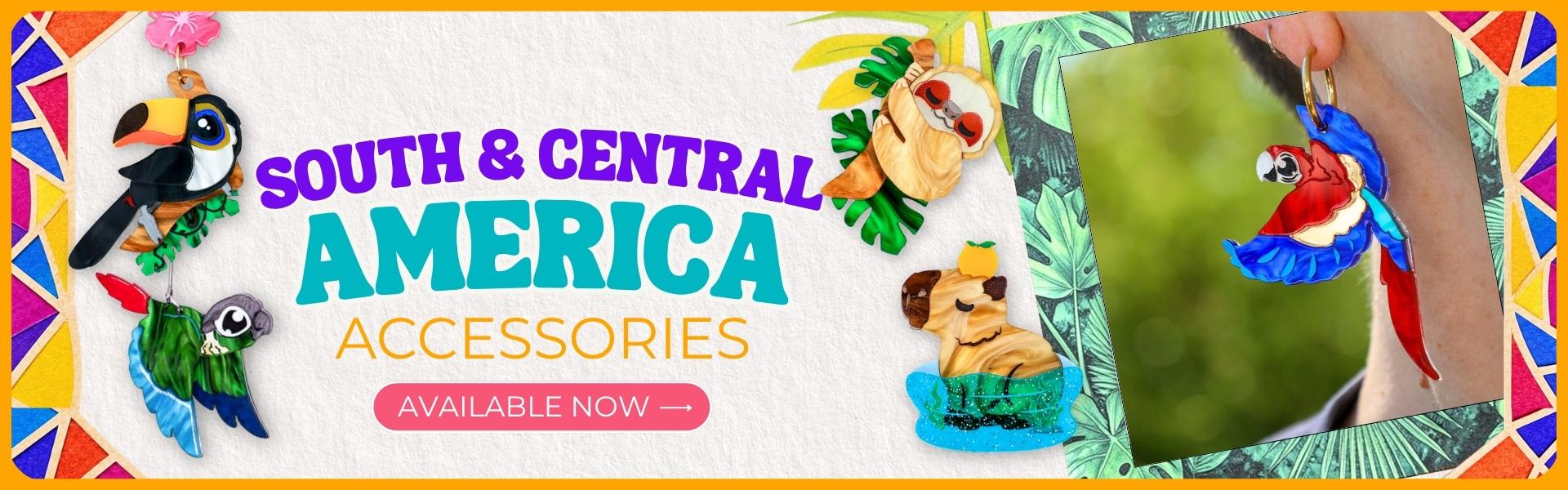 handmade animal earrings south america