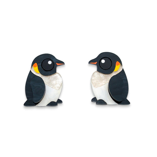 BINKABU emperor penguin stud earrings